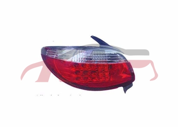 For Peugeot 831t11 tail Lamp Crystal White) , Peugeot  Auto Lamp, 206 Car Spare Parts