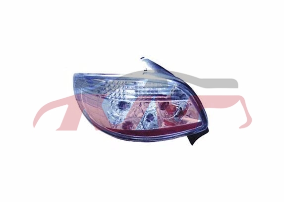 For Peugeot 831t11 tail Lampcrystal Black) , Peugeot  Auto Lamps, 206 Car Accessorie Catalog