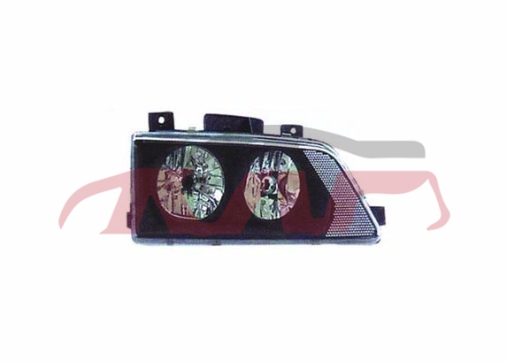 For Peugeot 83787-96 405 crystal Head Lampblack) , Peugeot  Auto Part, 405 Accessories Price-