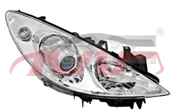 For Peugeot 832t31 T33 head Lamp 620886  620686, 207 Car Accessorie, Peugeot  Car Parts620886  620686