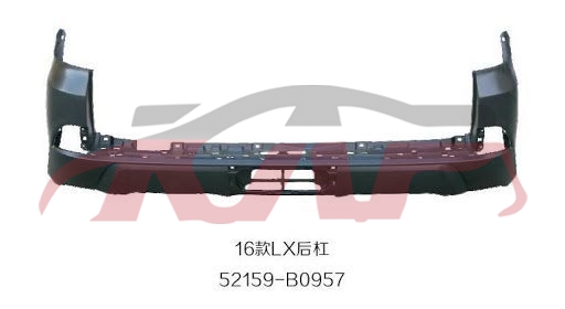 For Lexus 1075lx570   2016 rear Bumper 52159-b0957, Lexus  Auto Part, Lx Parts Suvs Price52159-B0957