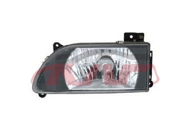 For Kia 20156403 Pride (sedan) head Lamp, Black , Pride Automotive Parts, Kia  Auto Lamps