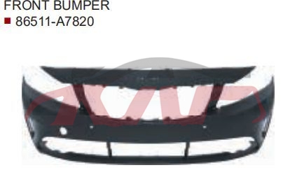 For Kia 20157916 K3 front Bumper 86511-a7820, Kia  Auto Lamp, K3 Auto Parts Prices86511-A7820