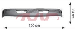 For Mitsubishi 1707sep 93-02 front Bumper Bar Wide Cab , Mitsubishi  Auto Parts, Canter Automotive Parts