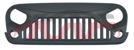 For Jeep 11362007-2017 Wrangler Jk grille, Black , Jeep   Automotive Parts, Wrangler Car Parts Catalog