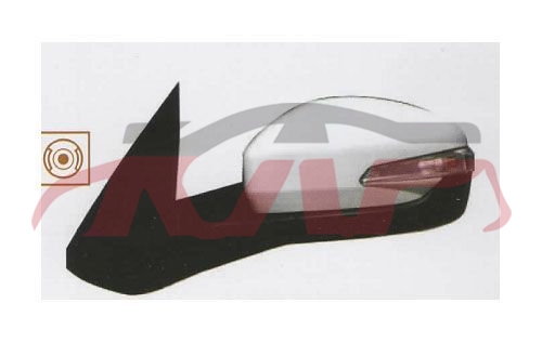 For Mazda 1151hama-v70 rearview Mirror , Haima Automotive Parts, Mazda  Auto Lamp