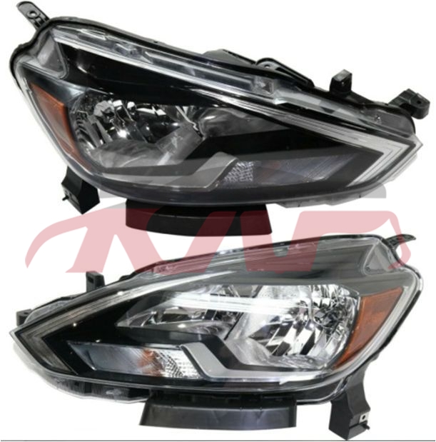 For Nissan 20169816-19  Sentra head Lamp, Yellow ni2502244, Ni2503244  260603yu0a, 260103yu0a, Nissan  Car Lamps, Sentra Auto PartsNI2502244, NI2503244  260603YU0A, 260103YU0A