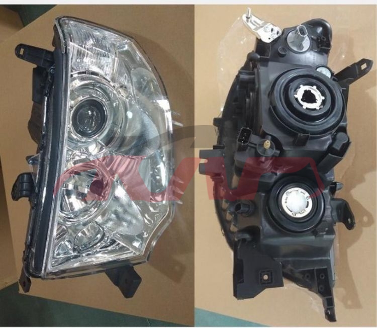 For Mitsubishi 827pajero 11 sport head Lamp, Halogen With Motor , Pajero Automotive Parts, Mitsubishi   Automotive Accessories